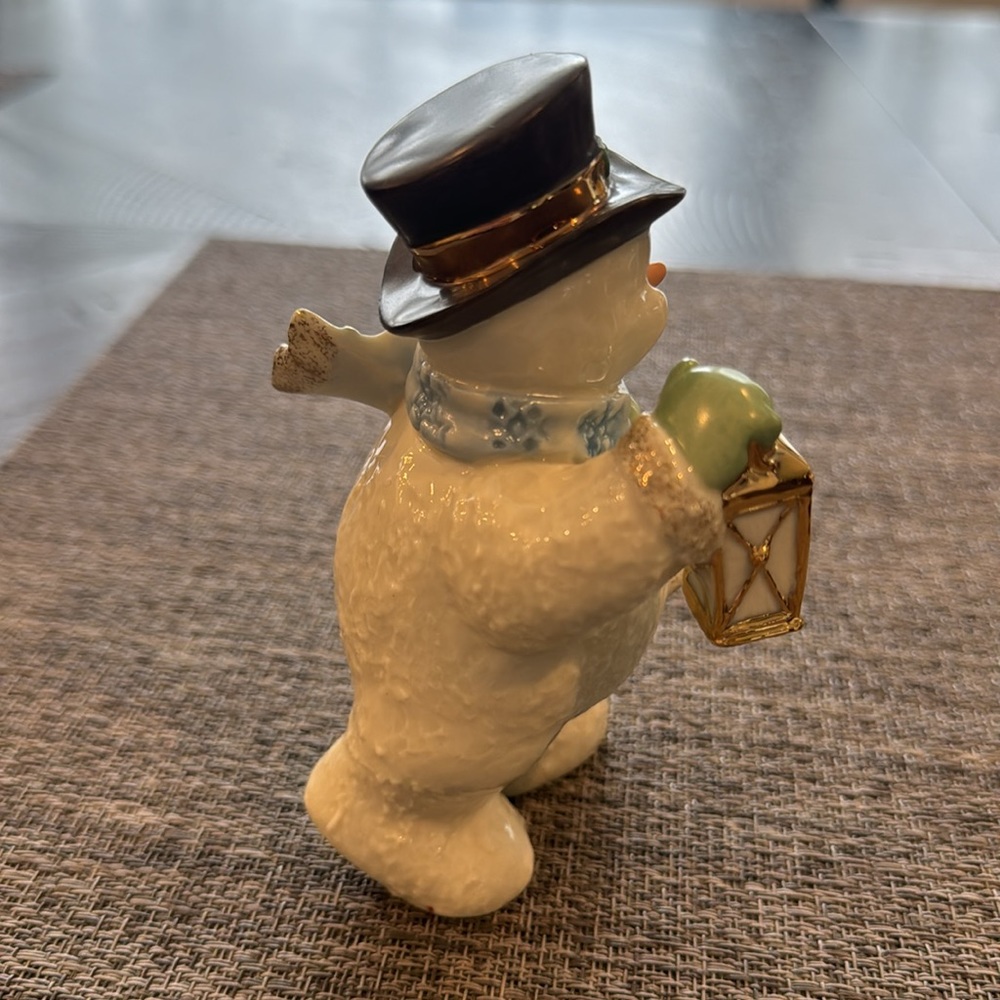 Lenox Snowman Figurine 4 3/4 “ Tall - Picture 4 of 5
